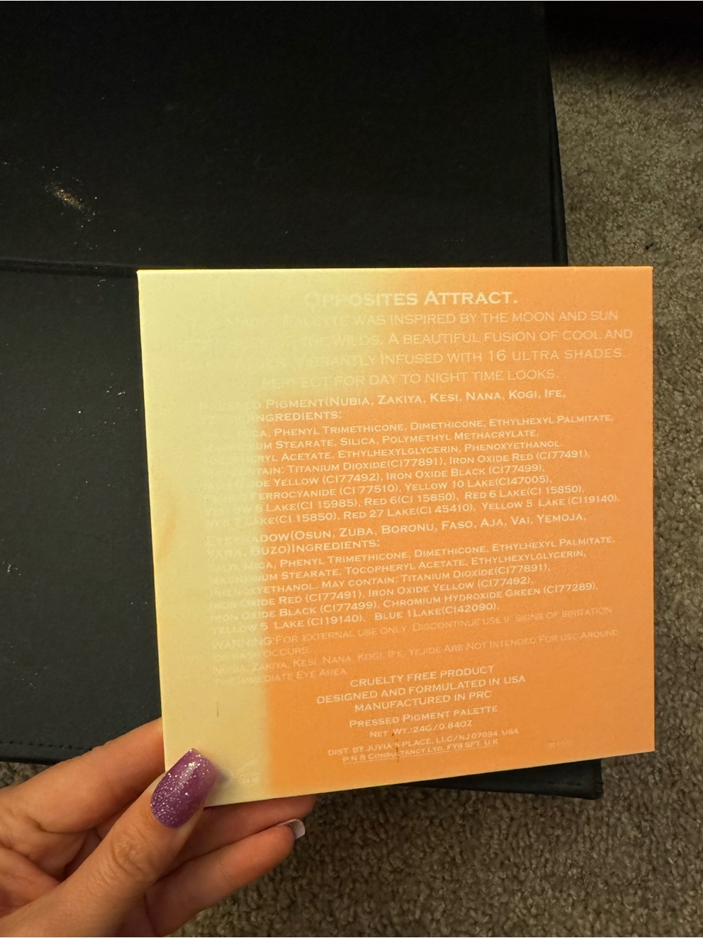 Juvias Place The Magic Mini Eyeshadow Palette New - Picture 2 of 6